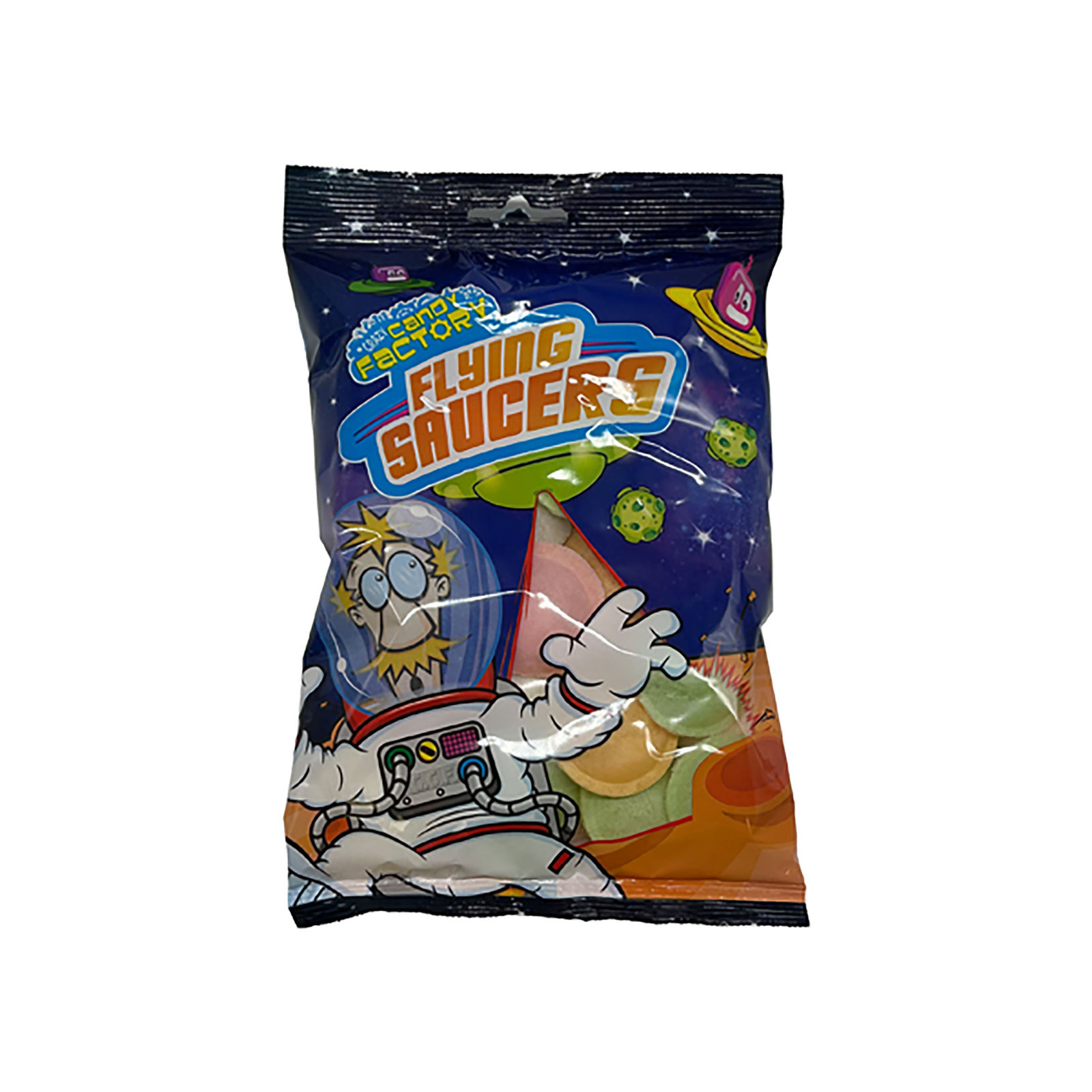 Crazy Candy Factory Flying Saucers 47g