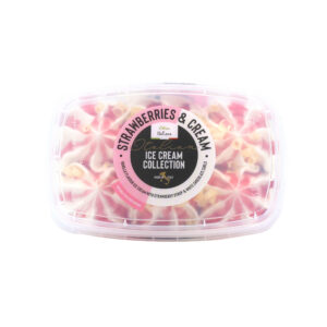 Delizia Strawberries & Cream Ice Cream 900ml