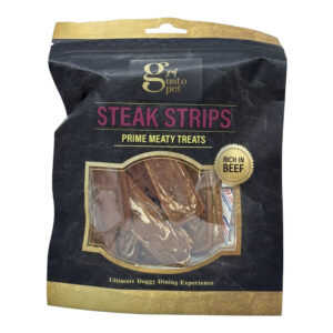 Gusto Pet Steak Strips 140g