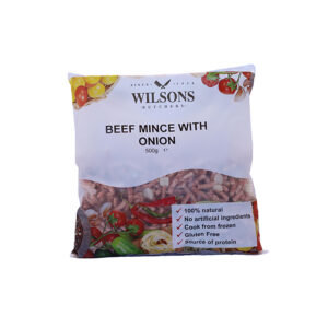 Wilsons Minced Beef & Onion 500g