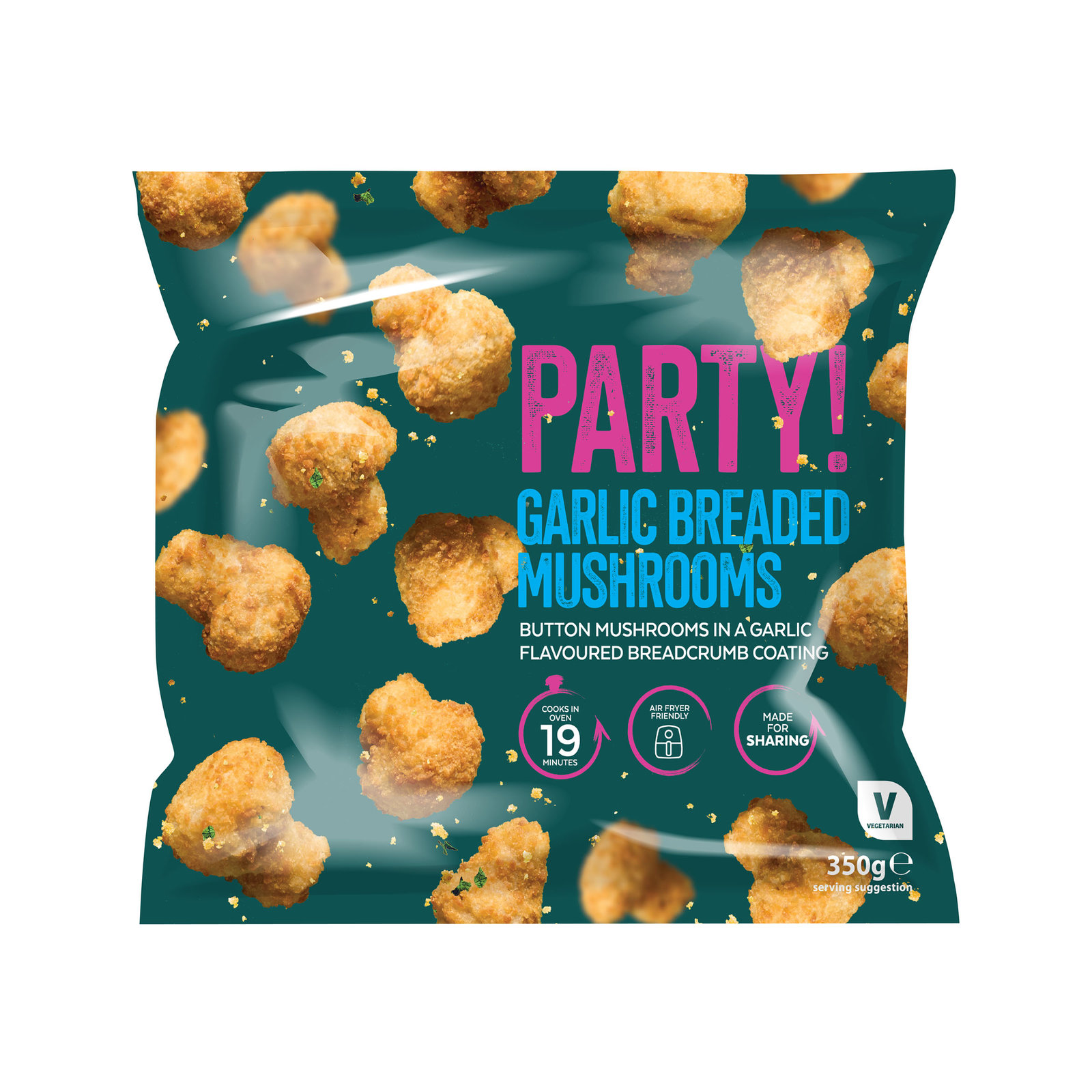Garlic Breaded Mushrooms 350g