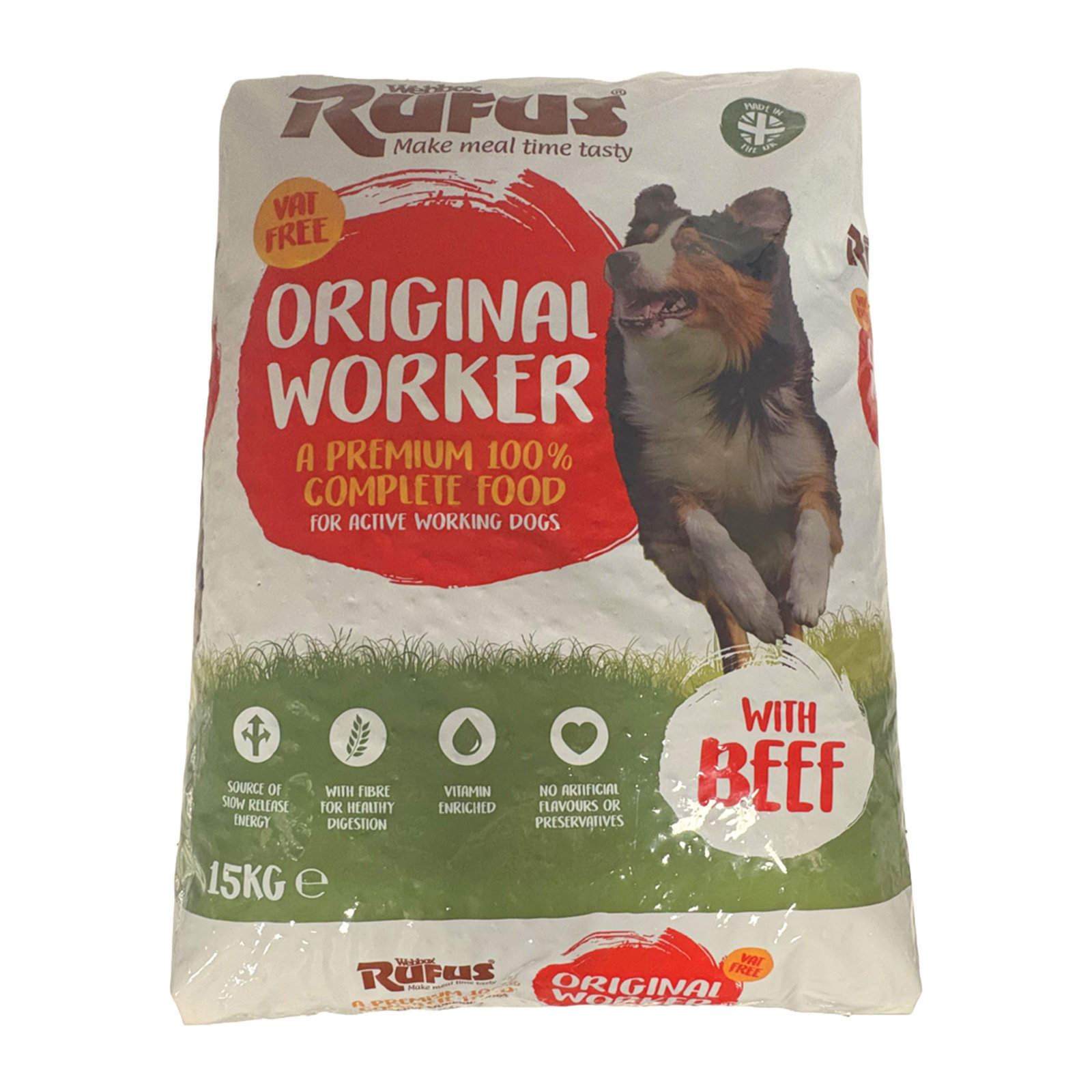 Rufus Complete Worker with Beef 15kg