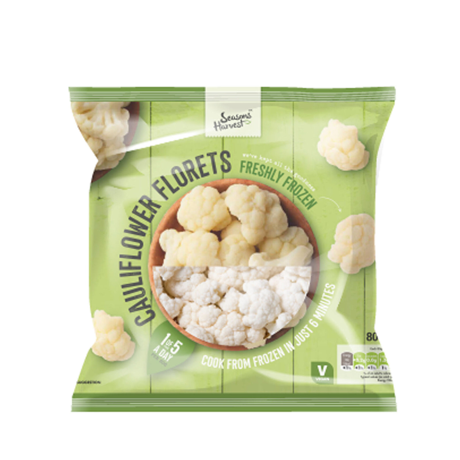 Seasons Harvest Cauliflower Florets 800g