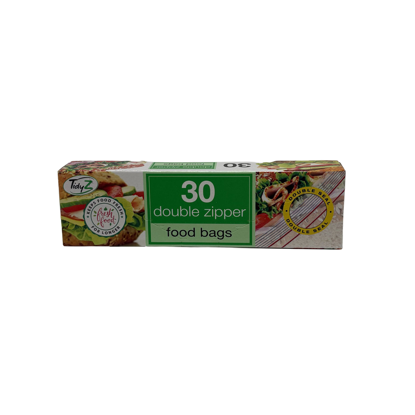 Tidy Z Resealable Food Bags 30pk