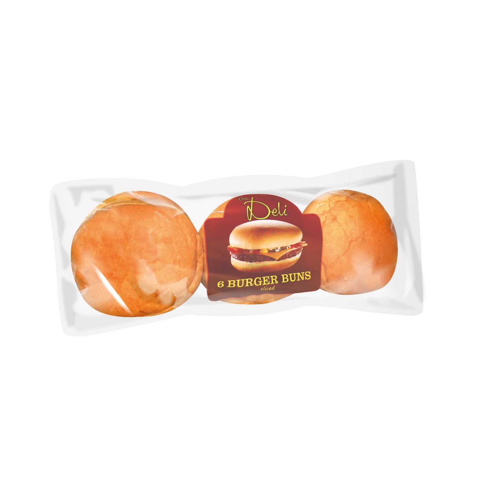 The Deli 6 Burger Buns 300g