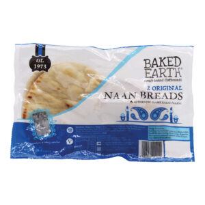 Baked Earth Original Naan Breads 2pk
