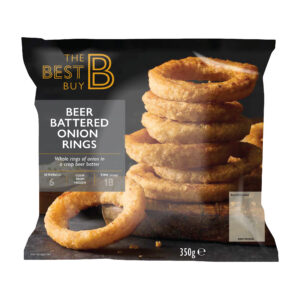 The Best Buy Beer Battered Onion Rings 350g
