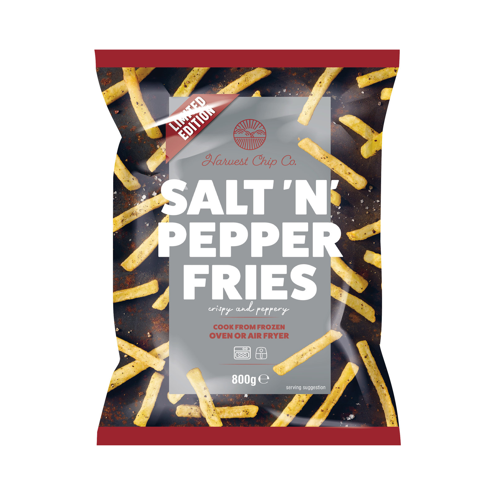 Harvest Chip Co. Limited Edition Salt ‘N’ Pepper Fries 800g