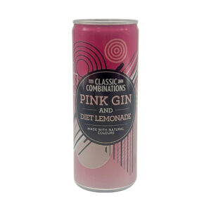 Classic Combinations Pink Gin & Diet Lemonade 250ml: 3.4%