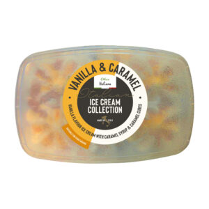 Delizia Vanilla & Caramel Ice Cream 900ml