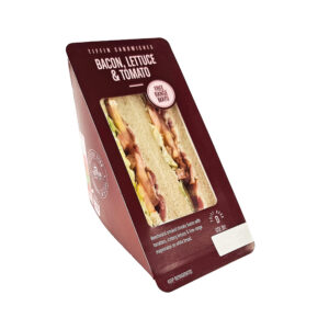 Handmade Bacon Lettuce & Tomato on White