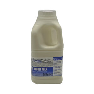 Paynes Dairies Whole 568ml