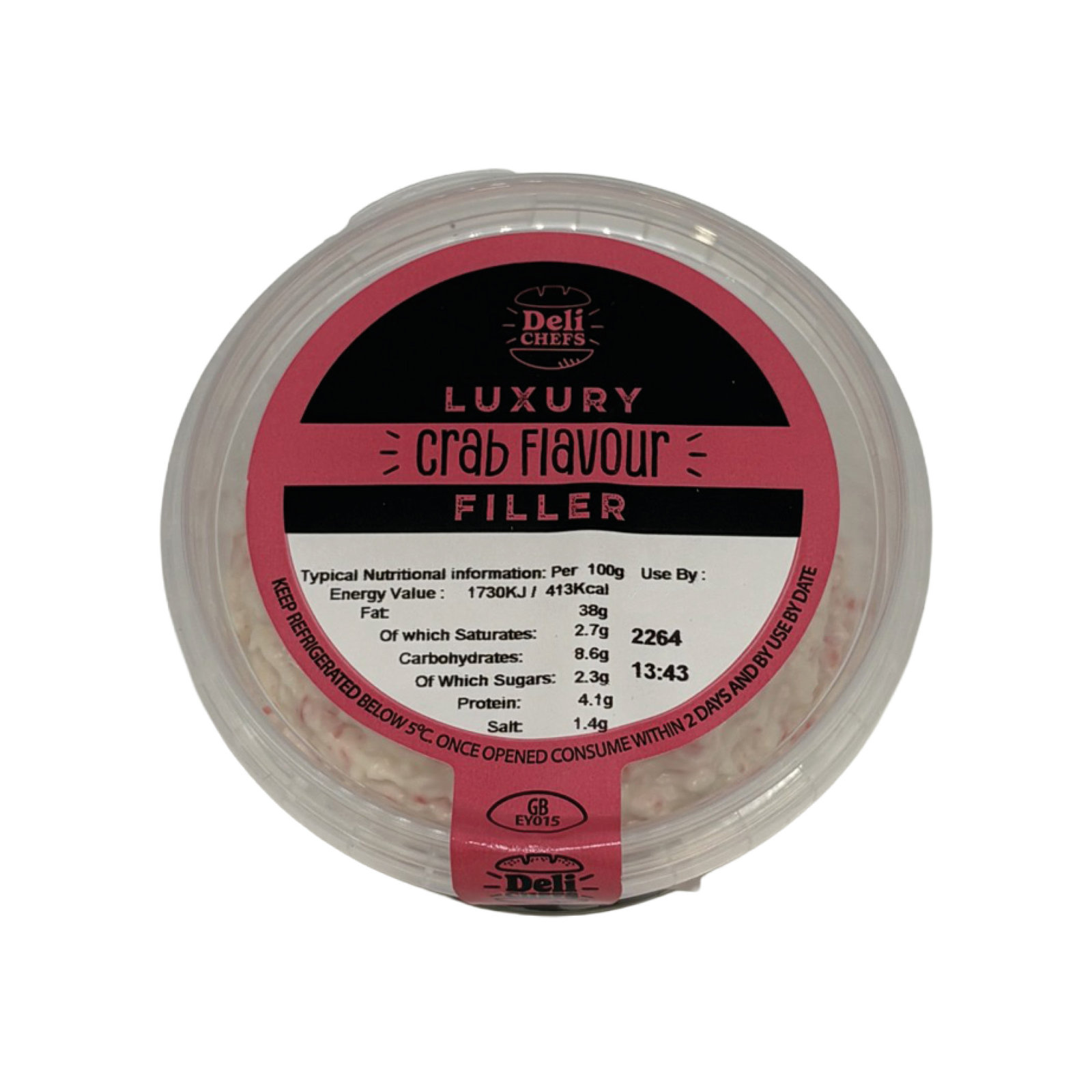 Deli Chefs Luxury Crab Flavour Filling 160g