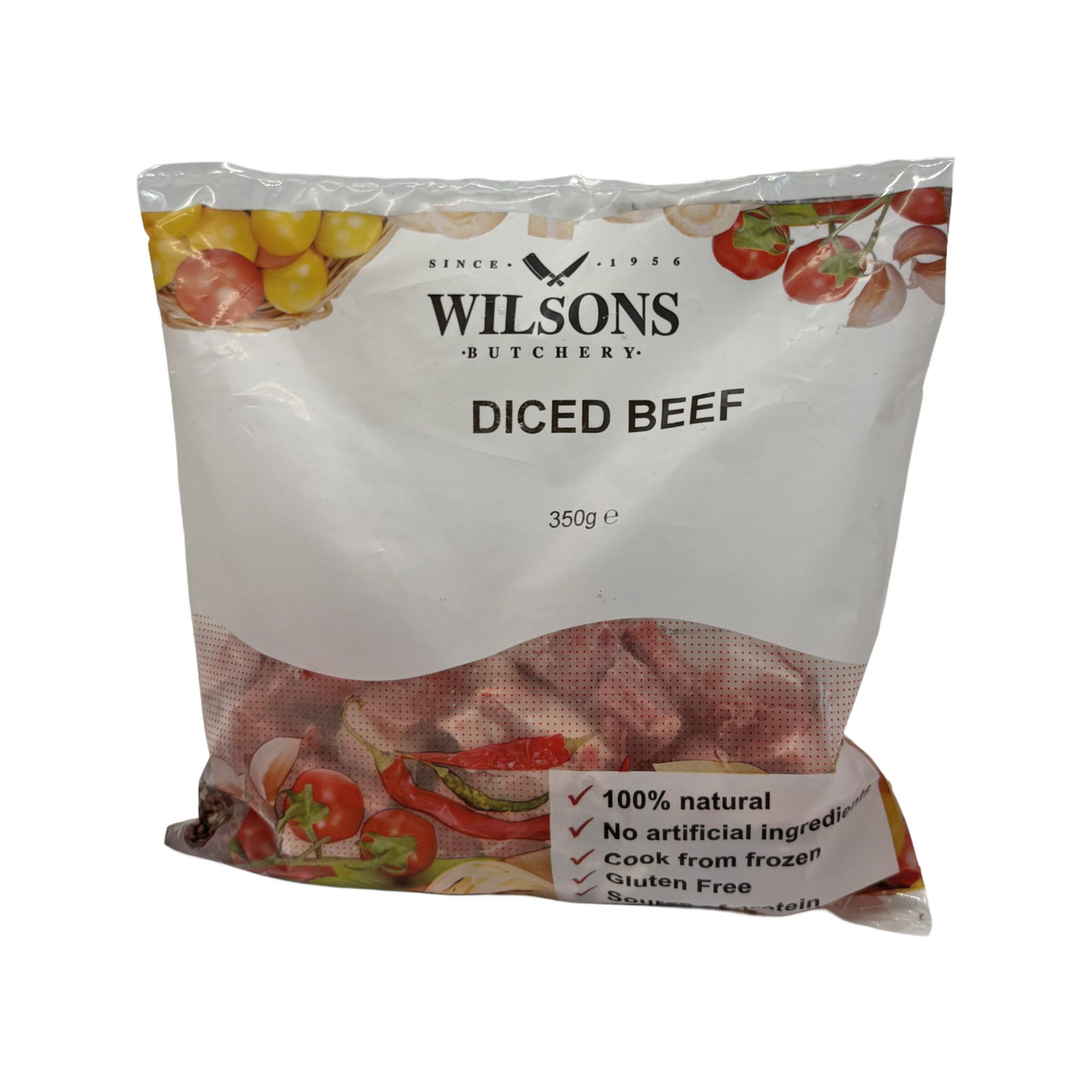 Wilsons Diced Beef 350g
