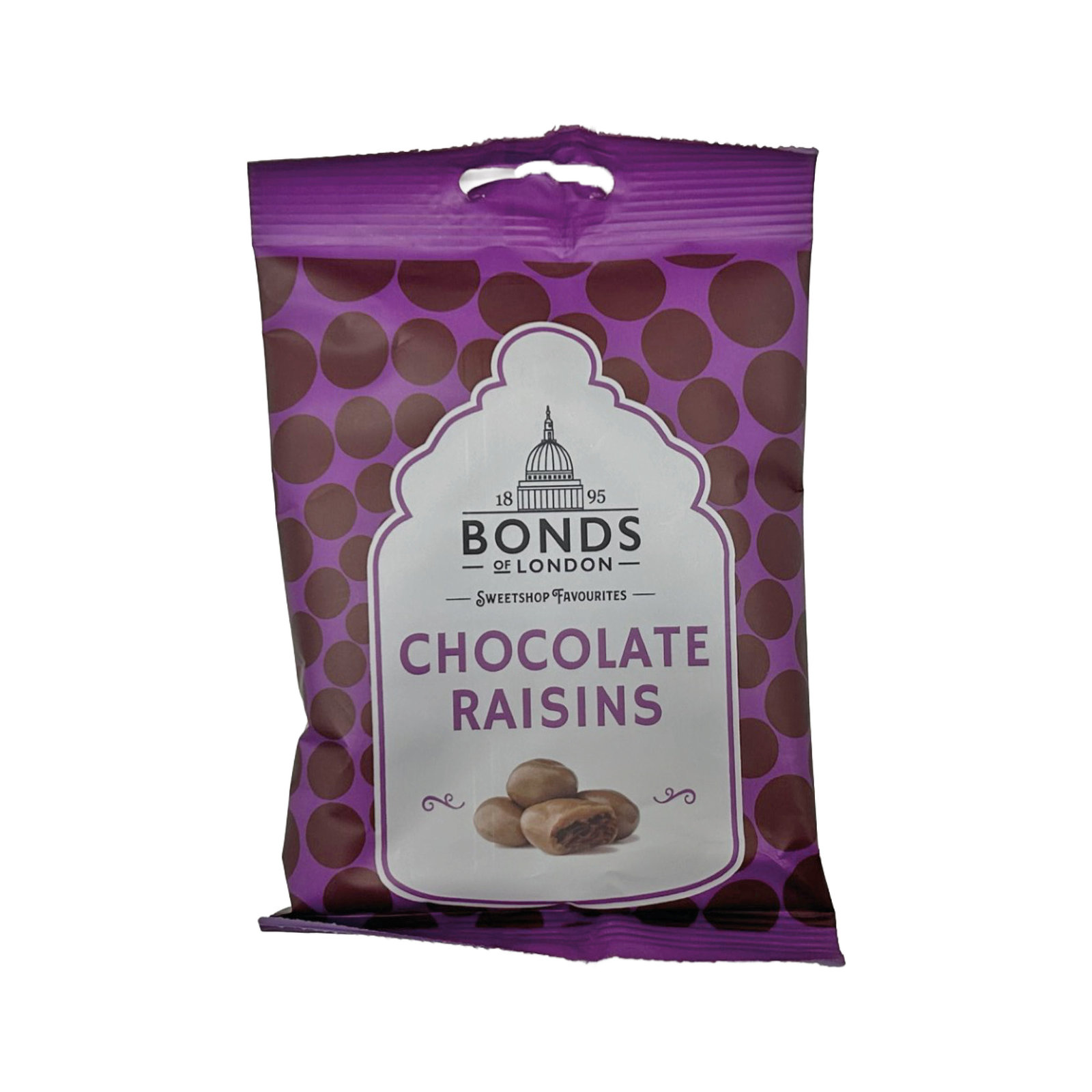 Bonds Chocolate Raisins 75g