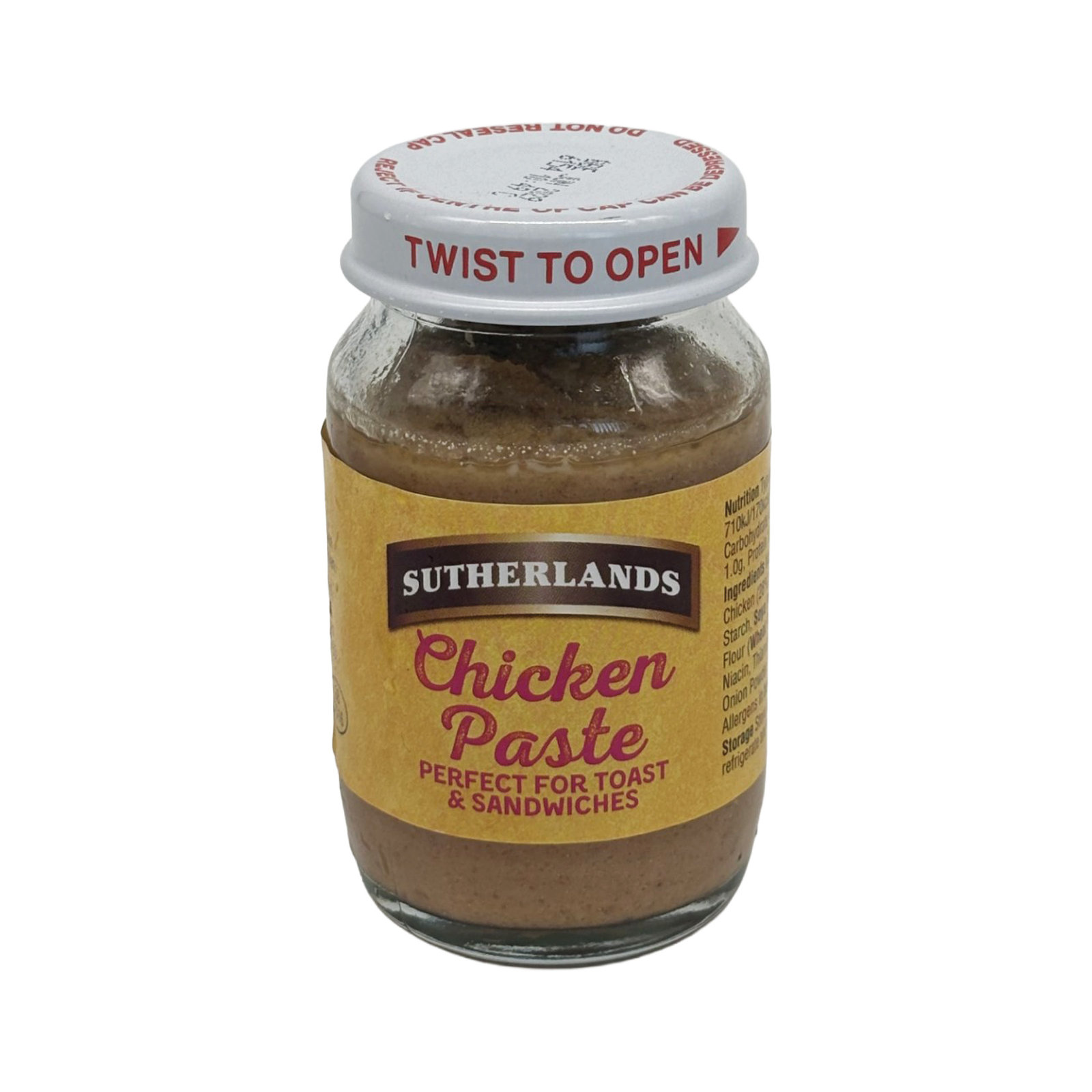 Sutherlands Chicken Paste 72g
