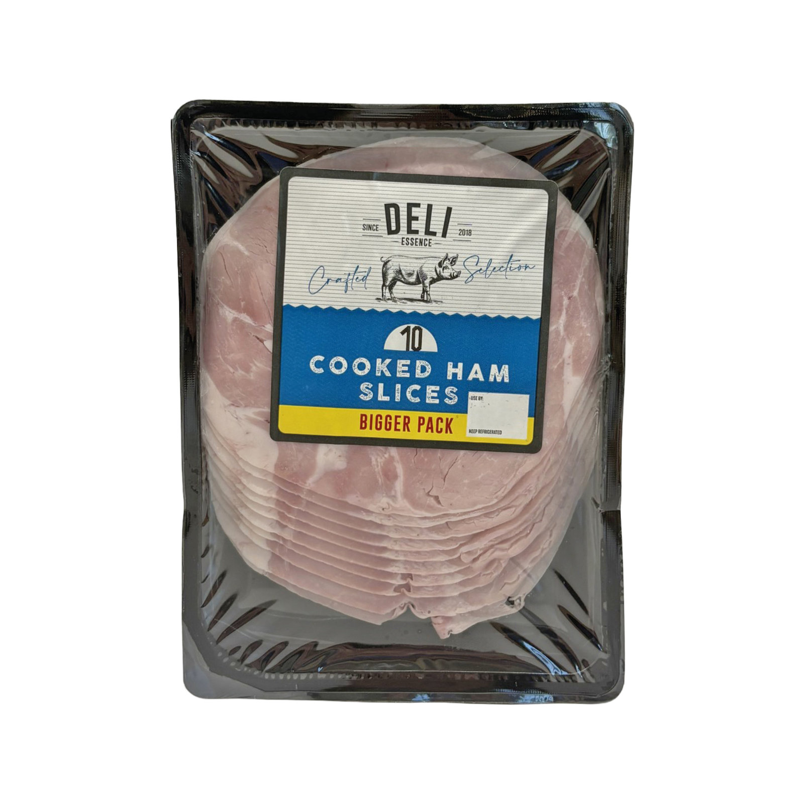 Deli Essence 10 Cooked Ham Slices 250g