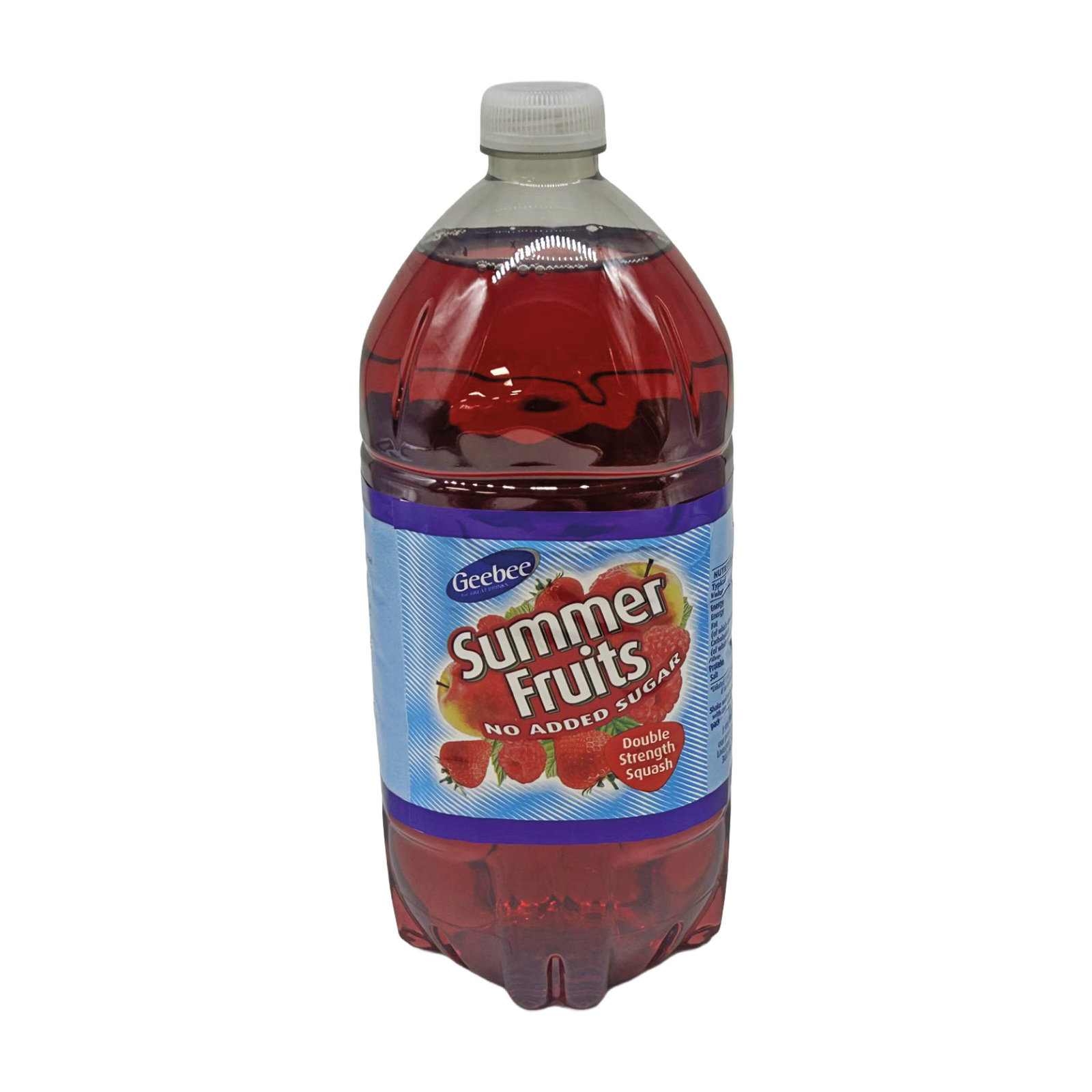 Geebee Summer Fruits No Added Sugar Double Strength 1.5l