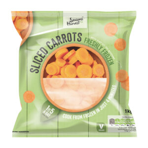 Seasons Harvest Garden Sliced Carrots 1kg