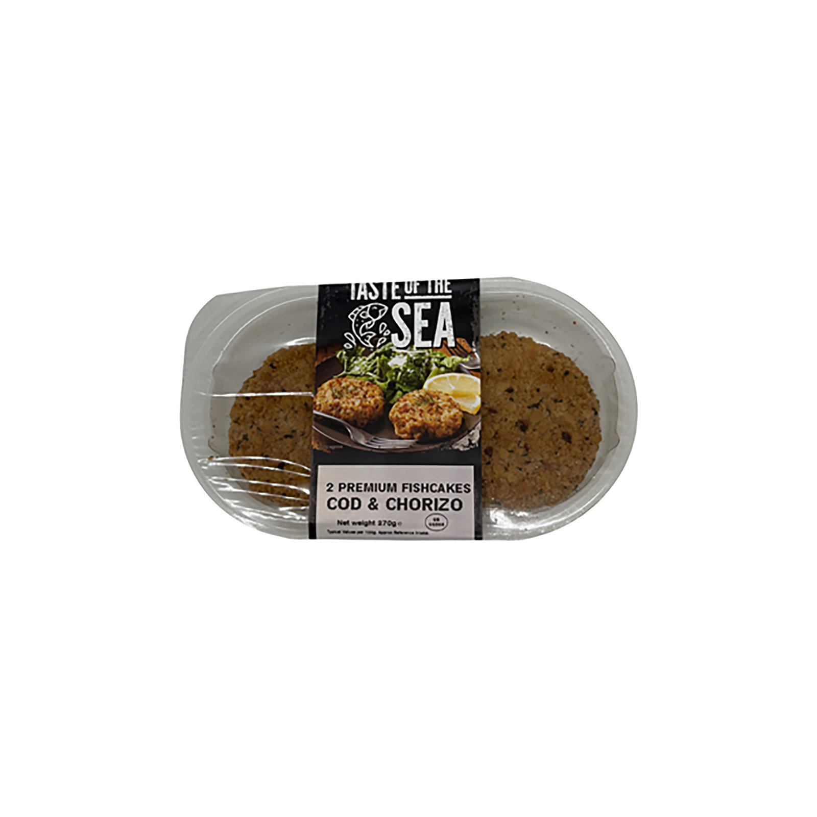 Taste of the Sea 2 Premium Fishcakes 270g