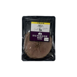 Deli Essence 4 Sliverside Beef Slices (2 for £3.50) 80g