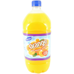 Geebee Orange No Added Sugar Double Strength 1.5l