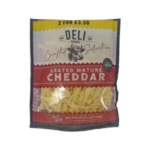 Deli Essence Grated Mature Cheddar (2 For £3.50) 200g