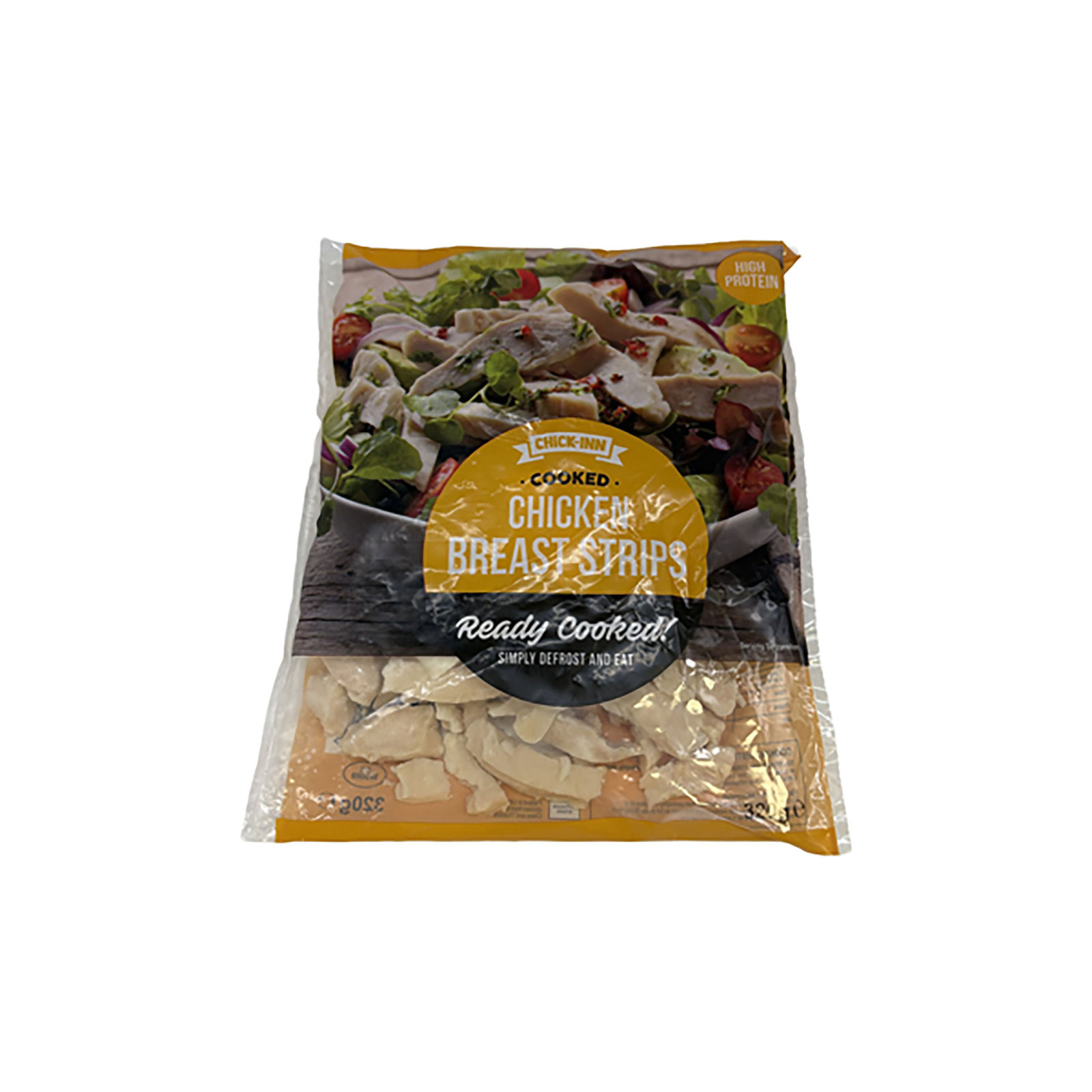The Chick Inn Cooked Chicken Breast Strips 320g