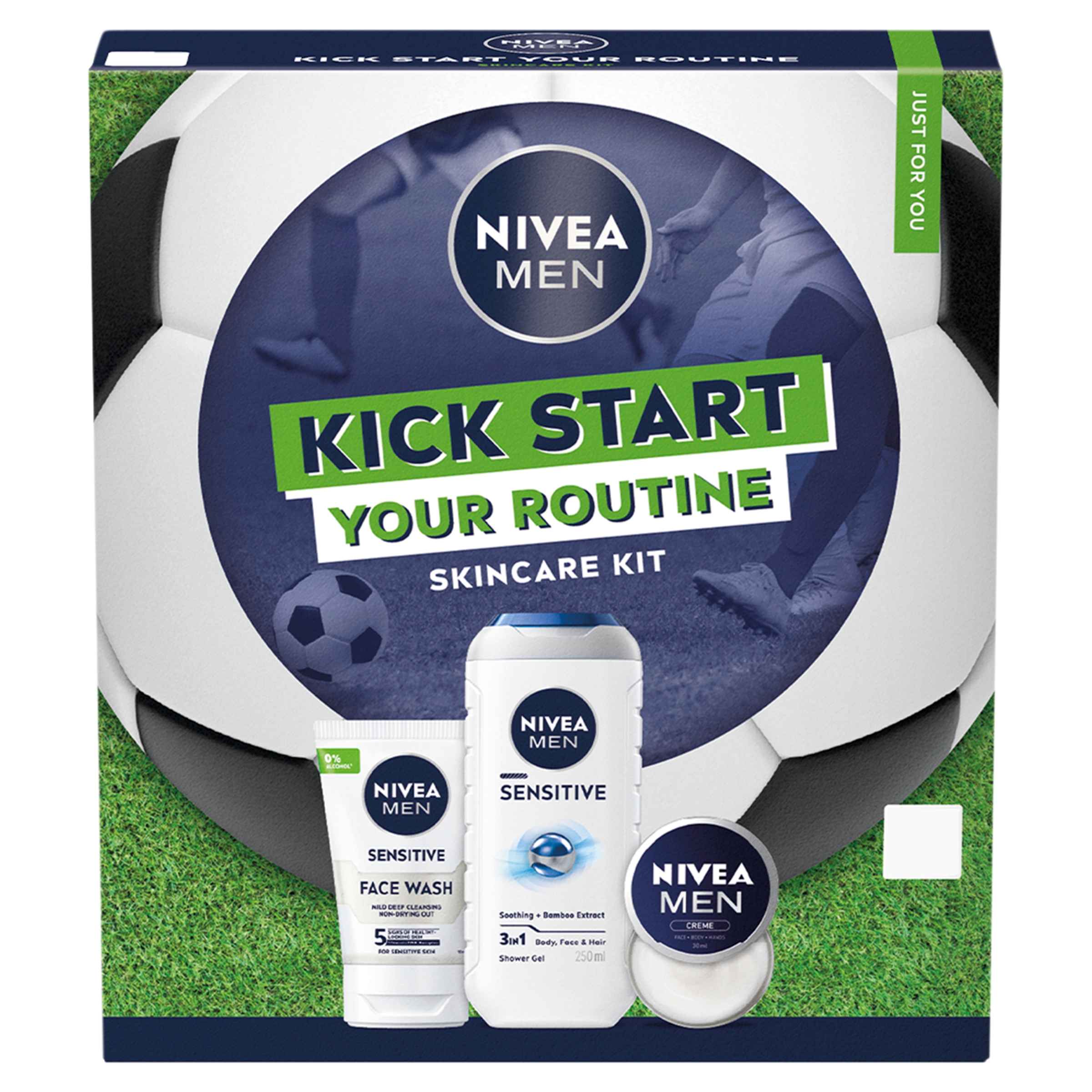 Nivea Men Kick Start Your Routine Skincare Kit 380ml