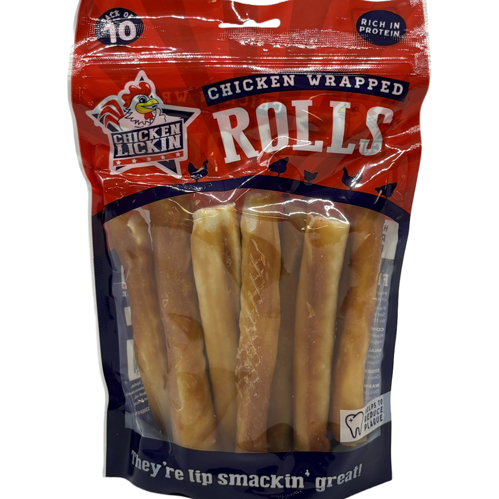 Chicken Lickin Chicken Wrapped Rolls 10pk