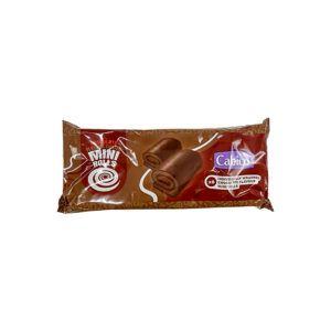 Cabico Chocolate Flavour Coated Mini Rolls 6×32g