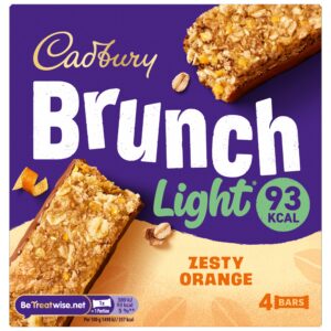 Cadbury Brunch Bar Light Orange 4×26g