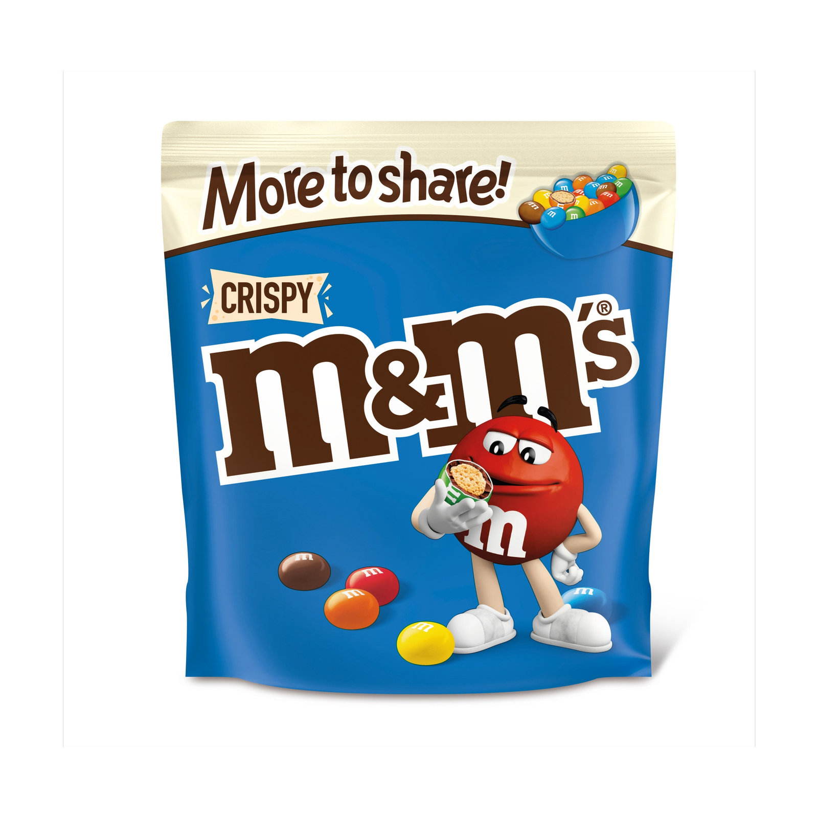 M&MS Crispy Pouch 187g