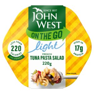 John West Lunch On The Go Tuna Pasta Salad in a French Dressing 220g