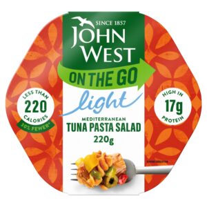 John West Lunch On The Go Mediterranean Tuna Pasta Salad 220g