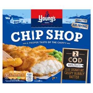 Young’s Chip Shop 2 Cod Fillets 200g