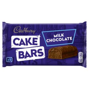 Cadbury Milk Chocolate Cake Bars 5pk