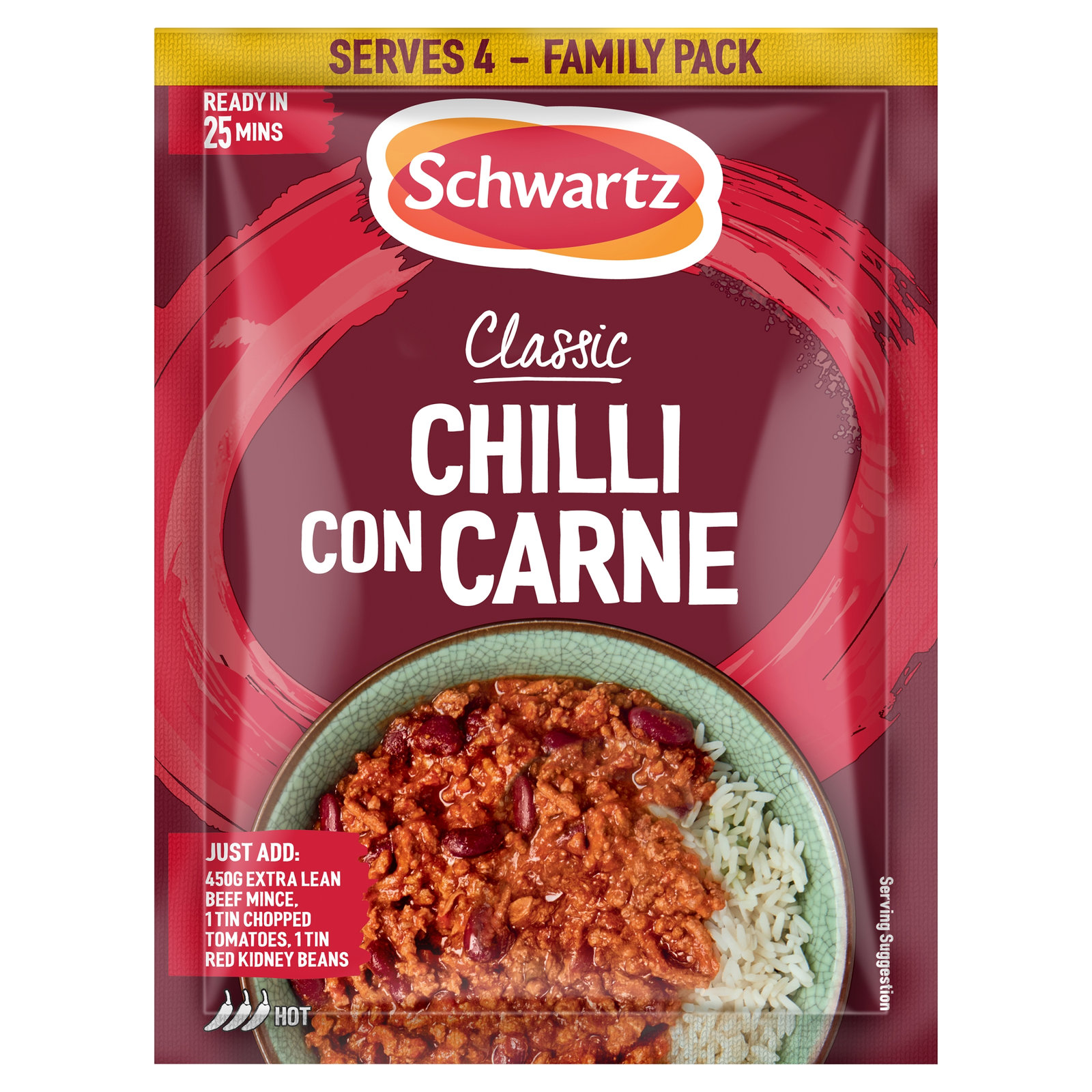 Schwartz Chilli Con Carne Hot Mix 40g