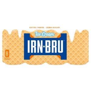 Irn Bru Ice Cream Zero Sugar 8×330ml
