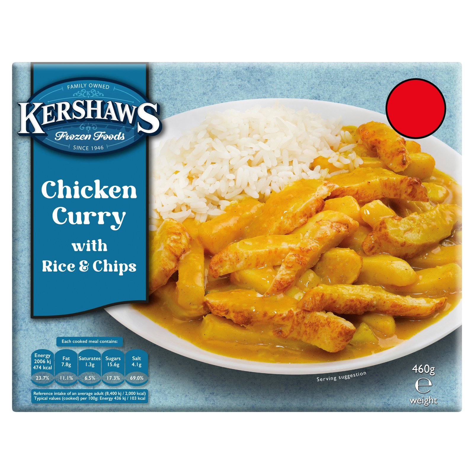 Kershaws Chicken Curry (PMP £2.85) 460g