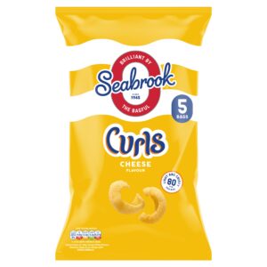 Seabrook Cheese Curls 5×15g