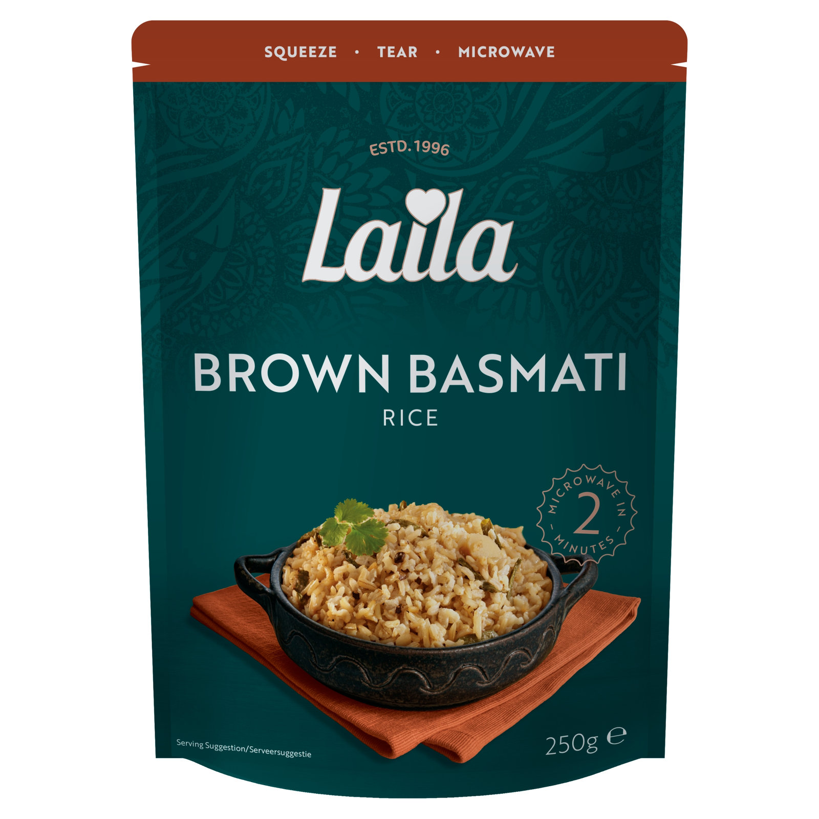 Laila Brown Basmati Microwave Rice 250g