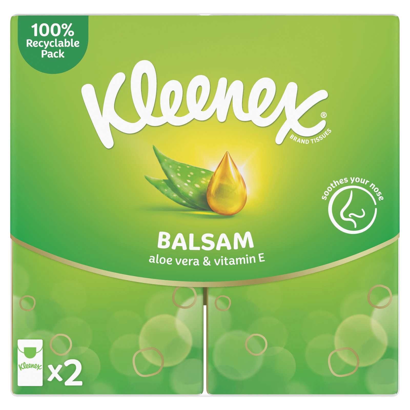 Kleenex Balsam 2×9sh