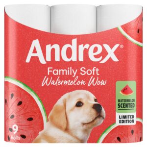 Andrex Watermelon 9×170sh