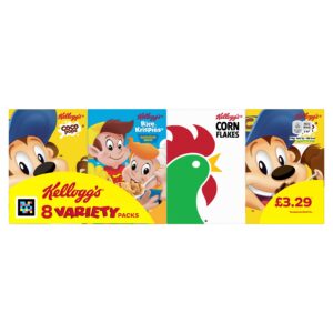 Kelloggs Variety Packs (PMP £3.29) 196g