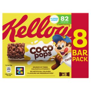 Kellogg’s Coco Pops Cereal Bars 8×20g