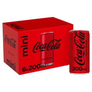 Coca Cola Zero 6×200ml