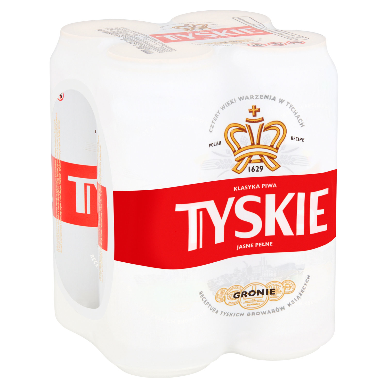 Tyskie 4×500ml: 5%