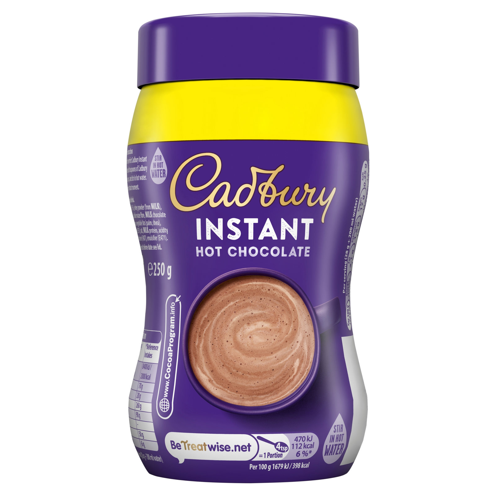 Cadbury Instant Hot Chocolate (£3.39) 250g