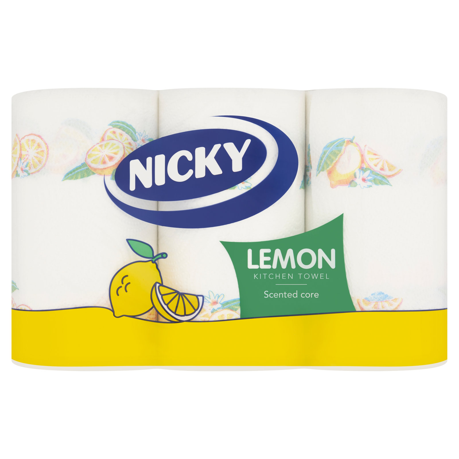 Nicky Lemon Kitchen Towel 3×100sh
